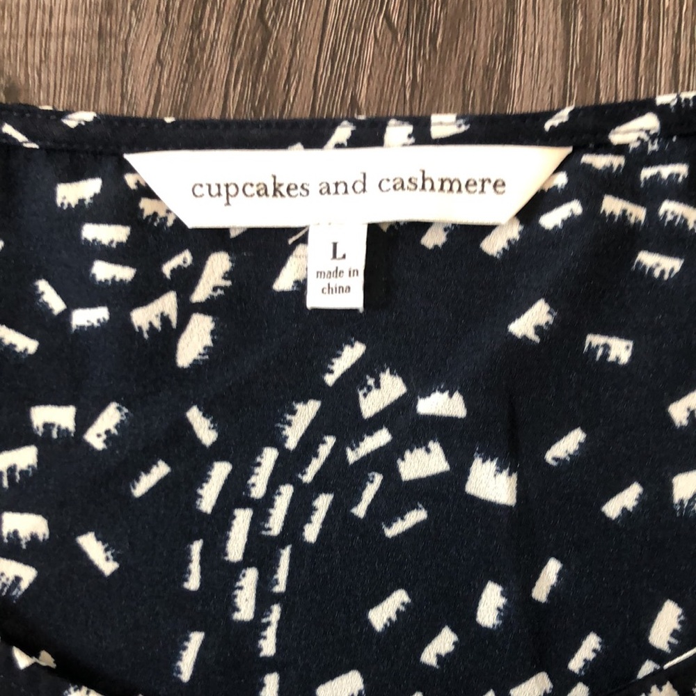 cupcakes and cashmere Cold Shoulder Summer Blouse - Picture 8 of 8
